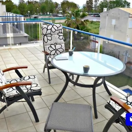 Penthouse Playa Rabdells With Pool And Seaview Apartment