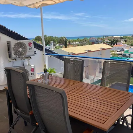 Apartment Penthouse Playa Rabdells With Pool And Seaview *