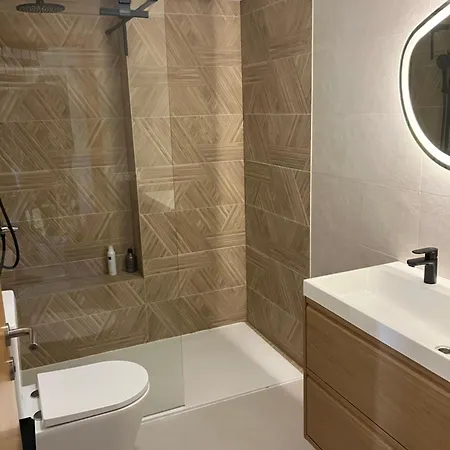 شقة Penthouse Playa Rabdells With Pool And Seaview